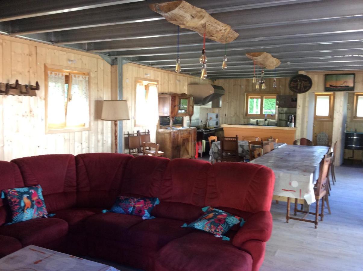 Вилла La Gambas Des Bois Saint-Quirin Экстерьер фото